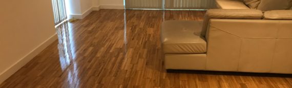 Manchester | Castlefield apartment floor sand and polish